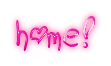 home tab button